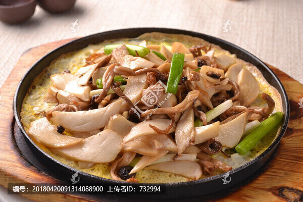 鐵板野山菌