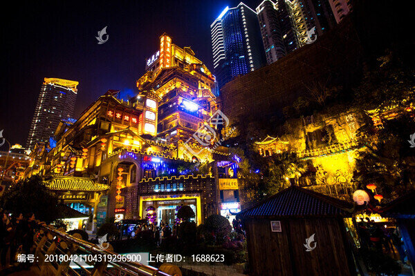 重慶洪崖洞夜景
