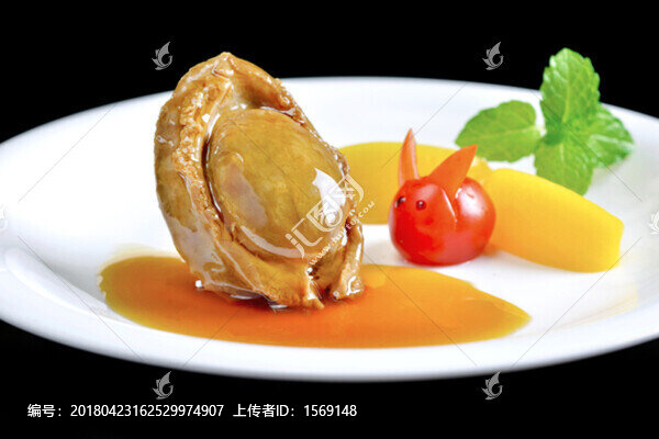高湯焗中東干鮑