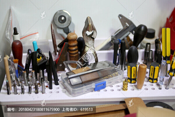 純手工皮具制作,工具