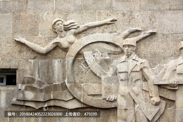 雕塑,浮雕,鐵人廣場,石雕