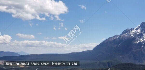 高原雪山