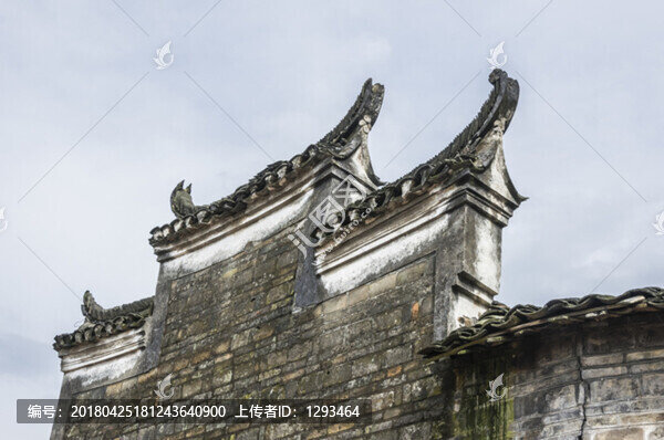 古建筑馬頭墻