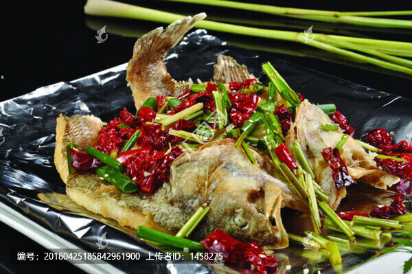 香茅草烤魚