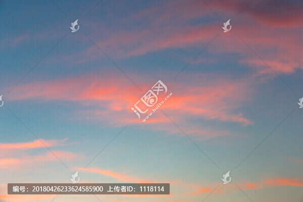 藍(lán)天,白云,云彩