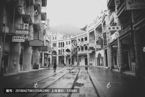 老廣州老香港老上海民國街景