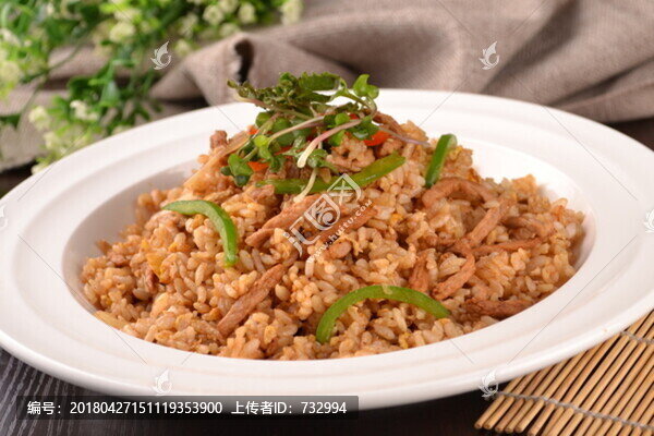 青椒牛肉炒飯