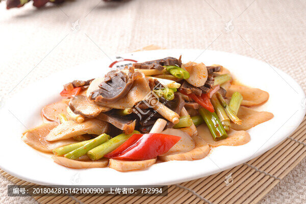 爽口野菌拌鴨胗