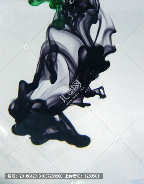 水墨畫,墨汁擴(kuò)散,擴(kuò)散