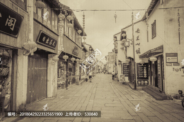 老蘇州古鎮(zhèn)懷舊照片