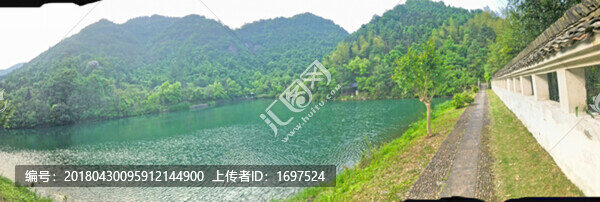 湖泊山路