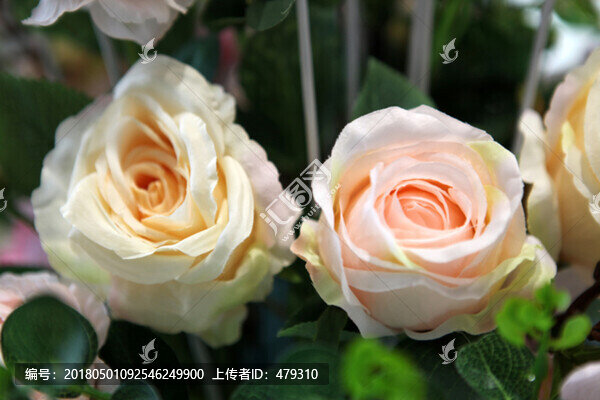 花卉,絹花,花墻