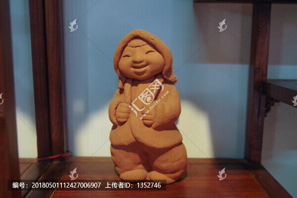 泥塑娃娃,女孩
