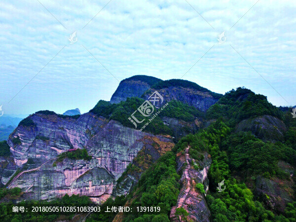 航拍桂林資源八角寨景區(qū)
