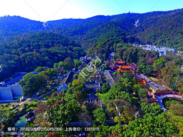 航拍長沙岳麓書院