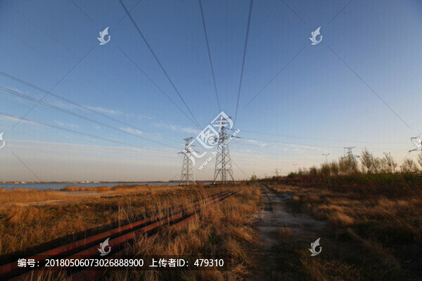 供電,高壓線,電塔,能源