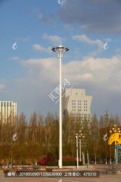 高桿燈,廣場燈,燈具,廣場