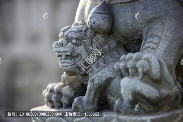 盧溝橋可愛的石獅