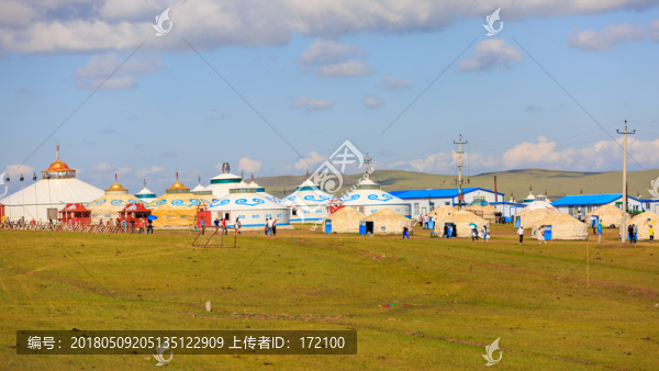 內(nèi)蒙古呼倫貝爾草原夏天