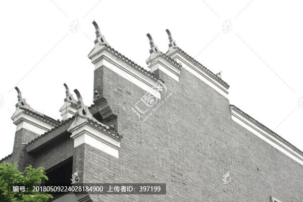 微派樓角