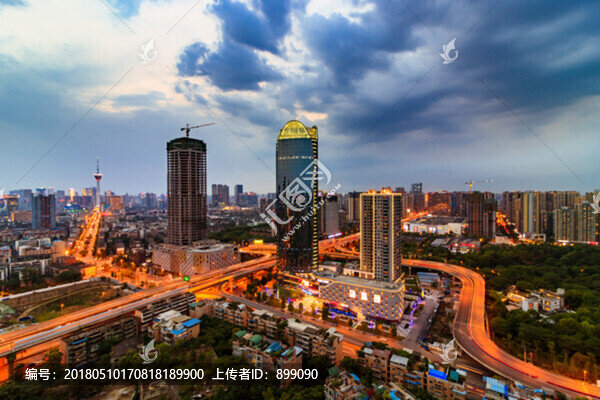 成都成華區(qū)夜景