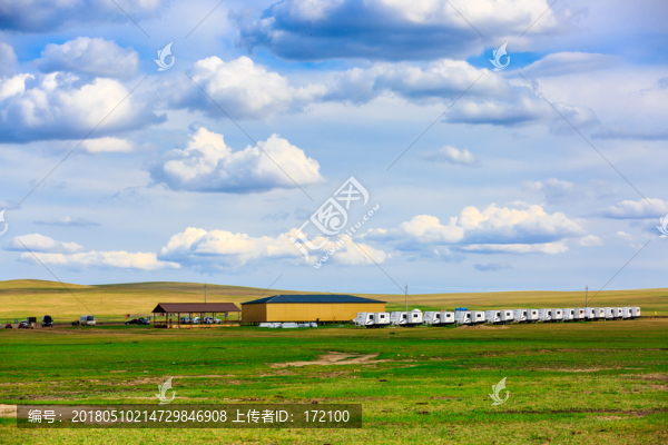 內(nèi)蒙古呼倫貝爾草原夏天