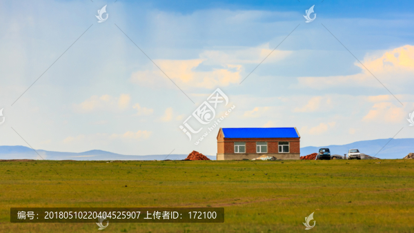 內(nèi)蒙古呼倫貝爾草原夏天
