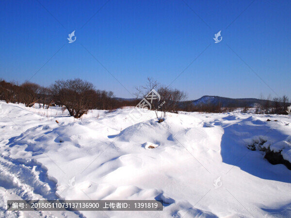 冬季,漠河縣,龍江第一灣景區(qū)