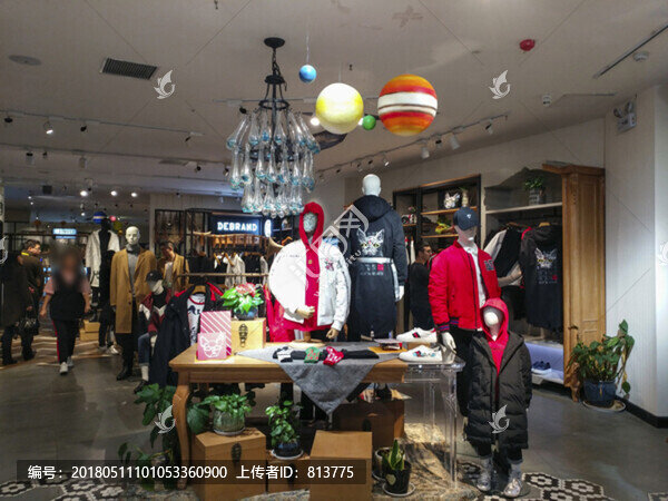 運動服飾展柜