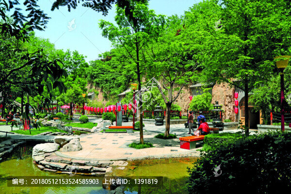 西安市,曲江寒窯遺址公園