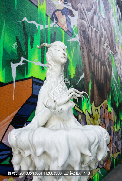 現(xiàn)代雕塑,現(xiàn)代藝術,森林女神