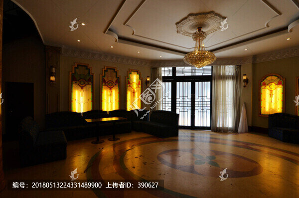 百樂(lè)門舞廳內(nèi)部場(chǎng)景