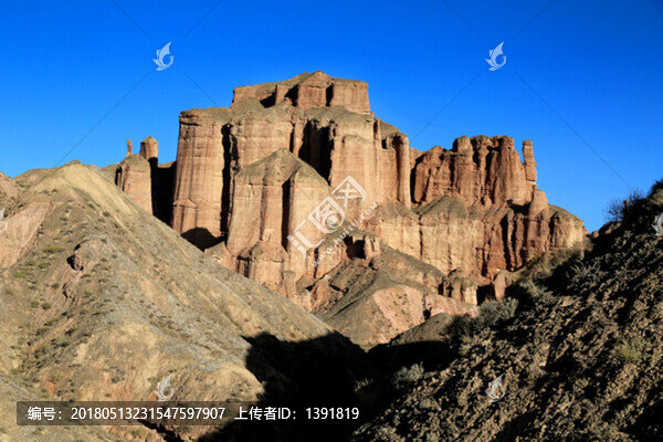 張掖市,冰溝丹霞景區(qū),大西天