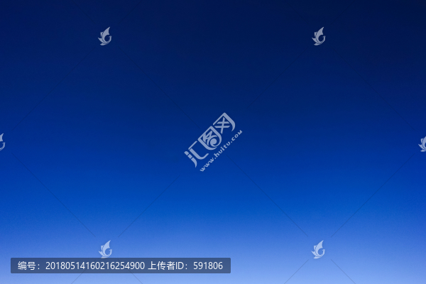 高空漸變藍(lán)（航拍）