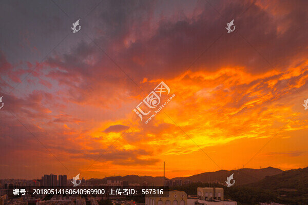 晚霞