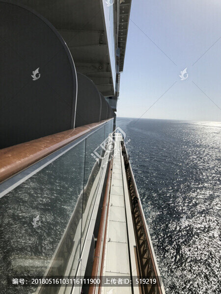 喜悅號,海景