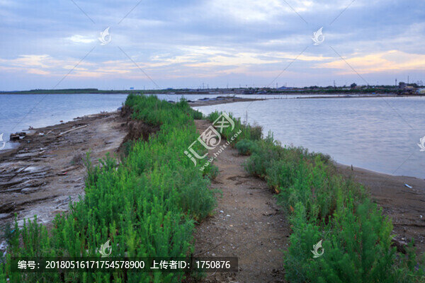 海濱暮色