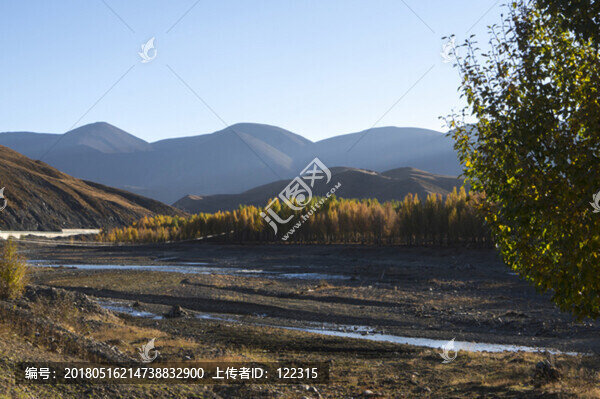 稻城河風(fēng)景