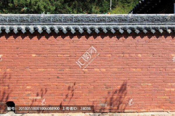 北岳恒山,墻壁