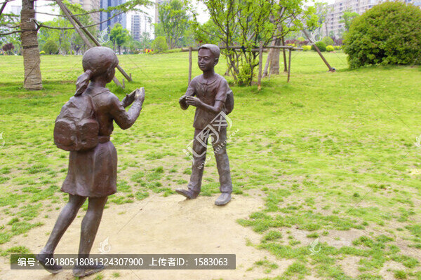 城市園林雕塑小品