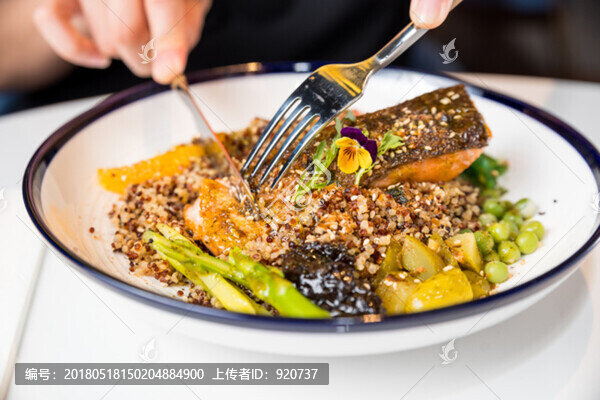 炙烤三文魚(yú)飯