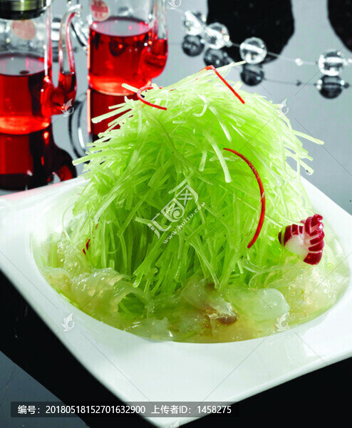 青筍拌蜇頭