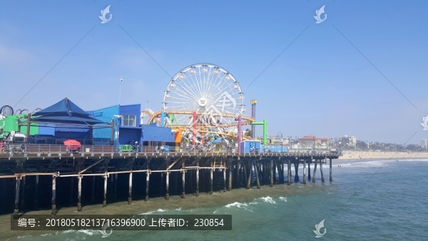 沙灘,海邊,美國(guó)旅游