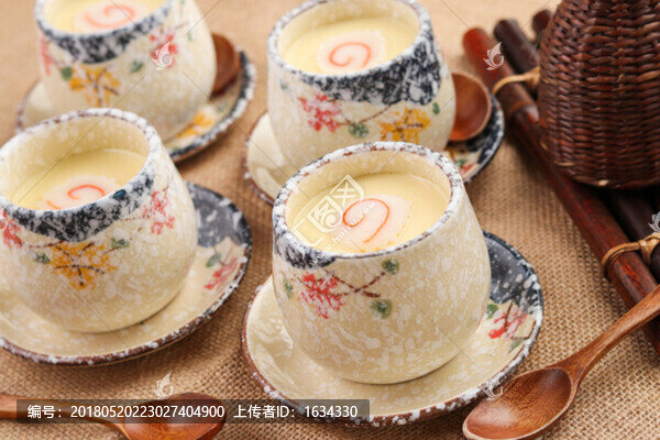 日本料理茶碗蒸日料