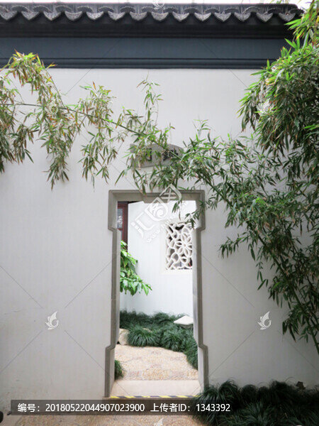 中國(guó)古典園林洞門(mén),,方形門(mén)洞