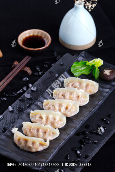 蒸餃,煎餃,中式,美食,高清
