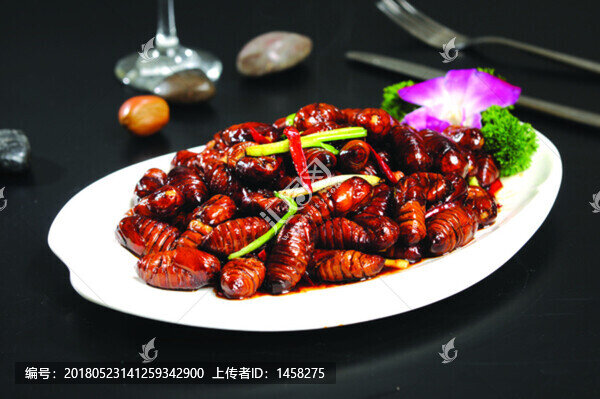醬油炒蠶蛹