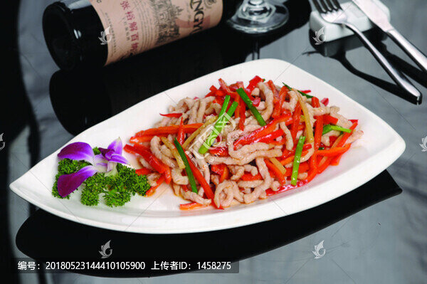 甜椒肉絲
