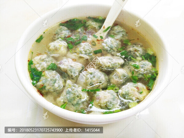 薺菜小餛飩,餛飩,云吞,小餛飩