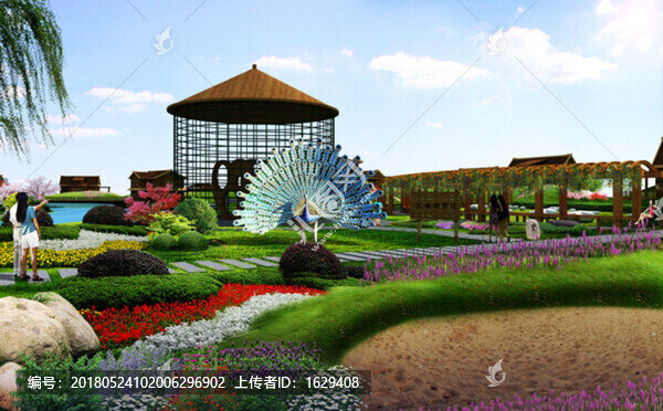 孔雀鳥(niǎo)籠,孔雀園,鳥(niǎo)籠